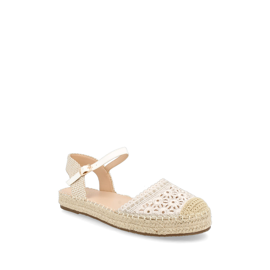 Alpargata Casual Trender color Latte para Mujer