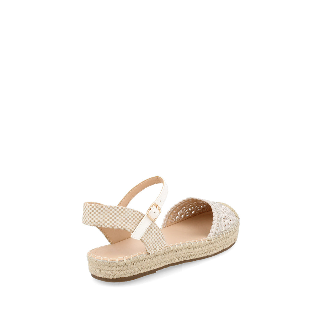 Alpargata Casual Trender color Latte para Mujer