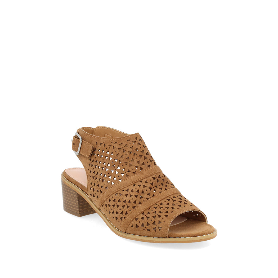 Zueco Casual Trender color Camel para Mujer