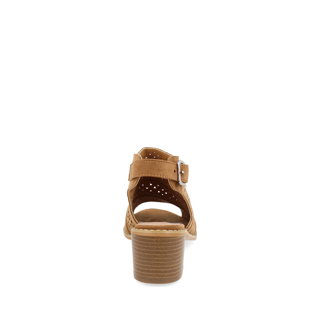 Zueco Casual Trender color Camel para Mujer