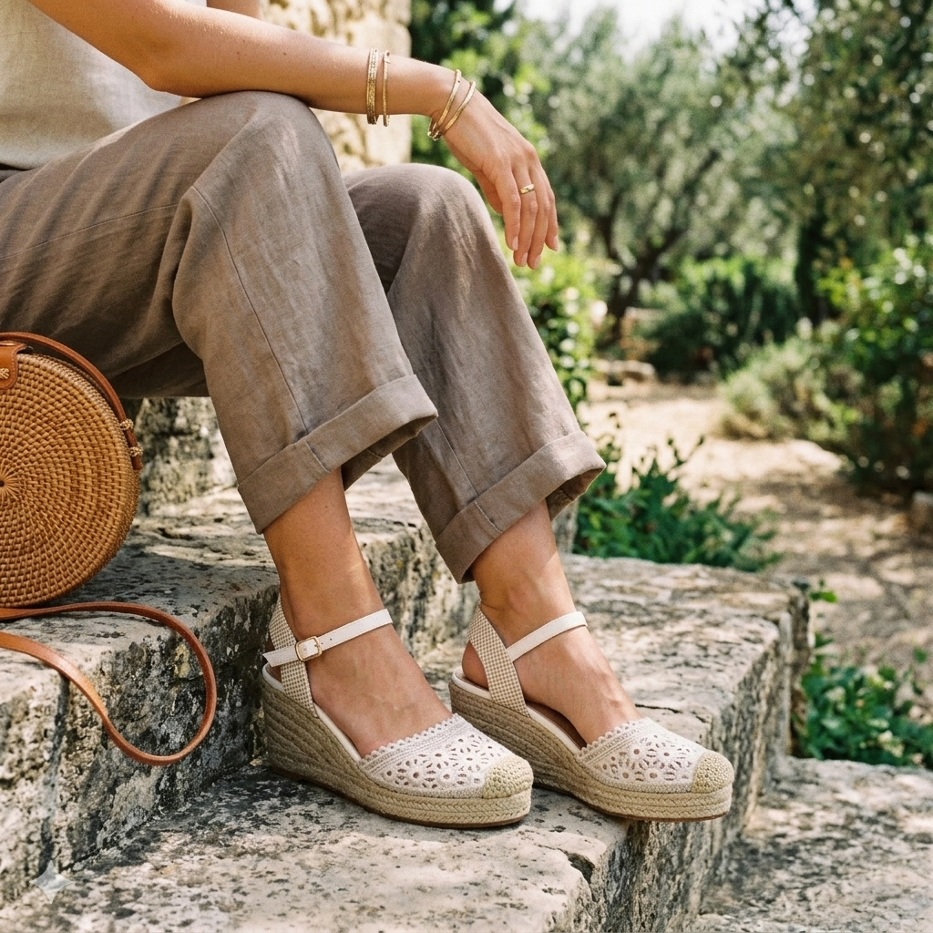 Alpargata Casual Trender color Blanco para Mujer