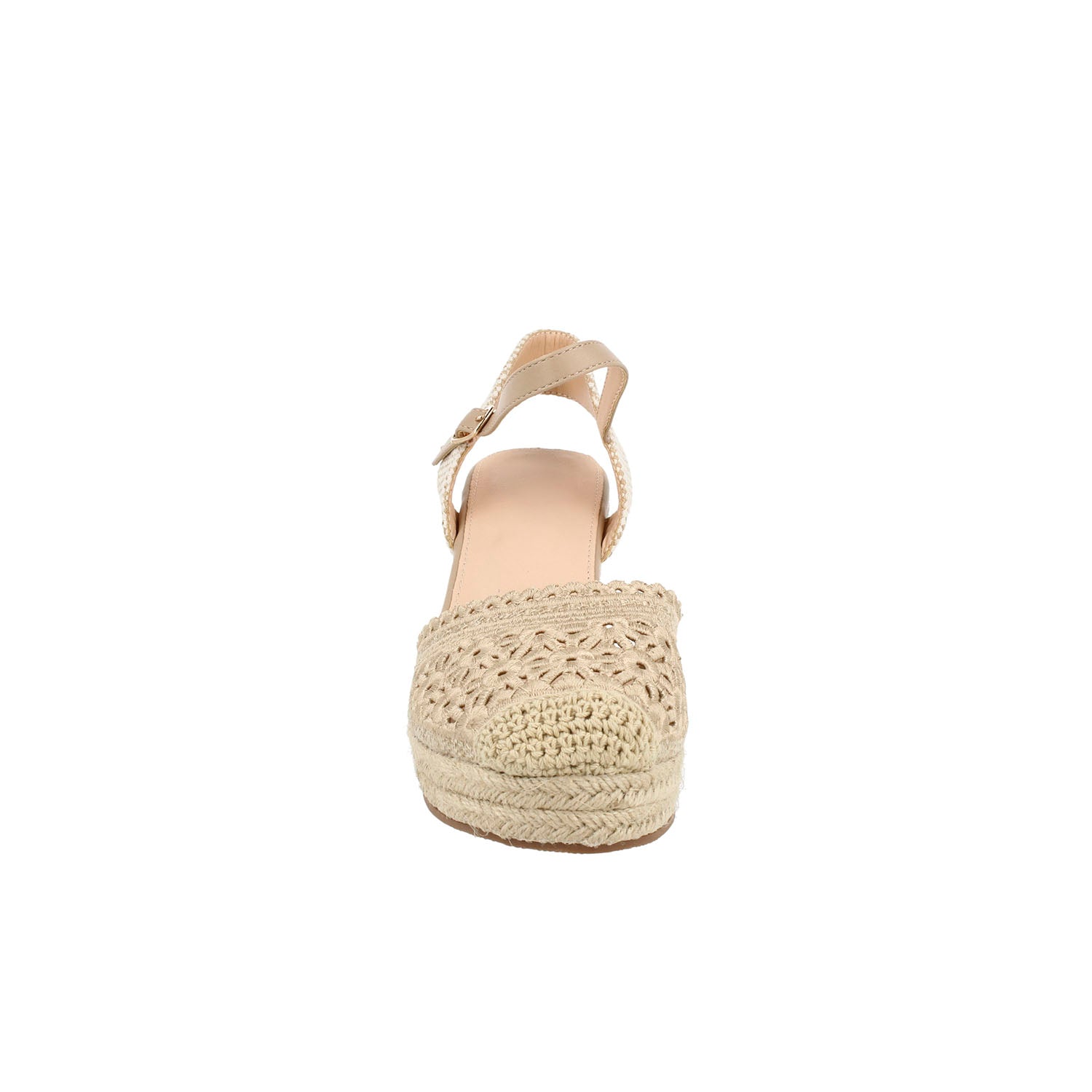 Sandalia Casual Trender color Beige para Mujer