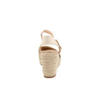 Sandalia Casual Trender color Beige para Mujer