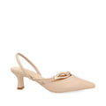Zapatilla de Vestir Trender color Beige para Mujer