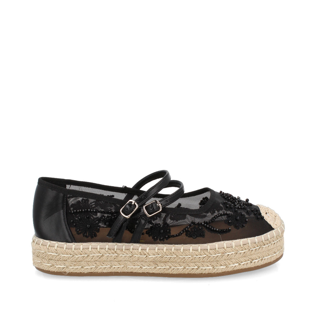 ALpargata Casual Trender color Negro para Mujer