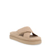 Sandalia Casual Trender color Taupe para Mujer