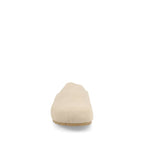 Zuecos Casual Trender color Arena para Mujer