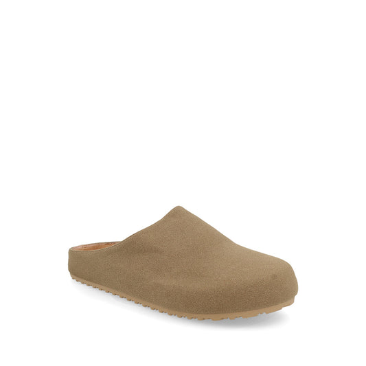 Zuecos Casual Trender color Taupe para Mujer