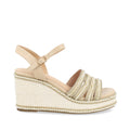 Sandalia Casual Trender color Latte para Mujer