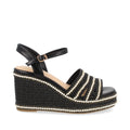 Sandalia Casual Trender color Negro para Mujer