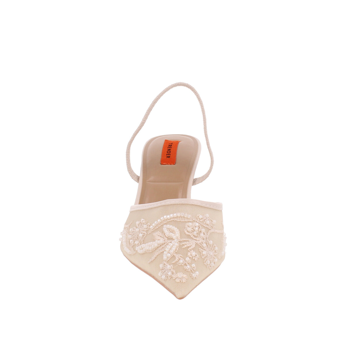 Zapatilla de Vestir Trender color Beige para Mujer