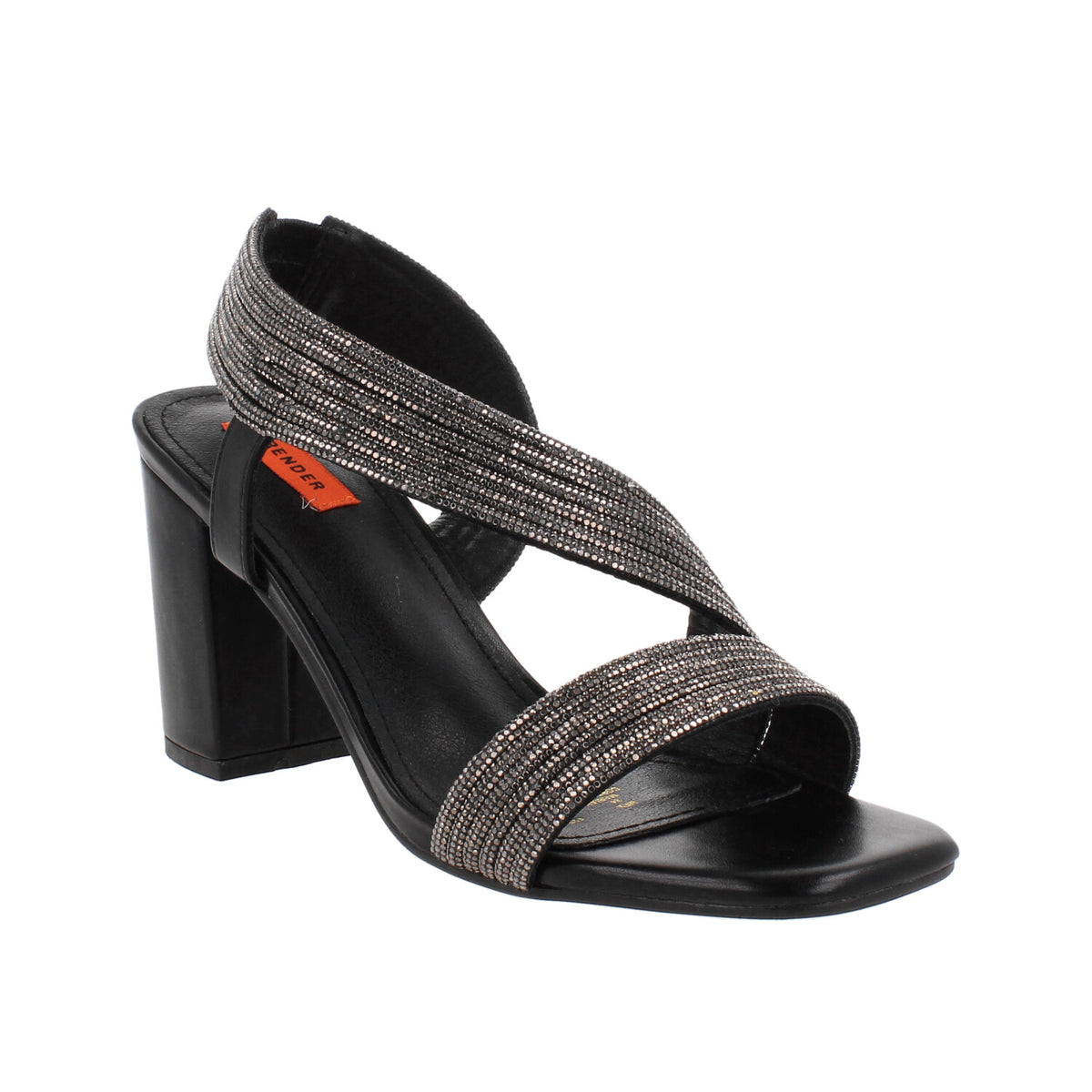 Zapatilla de Fiesta Trender color Negro para Mujer