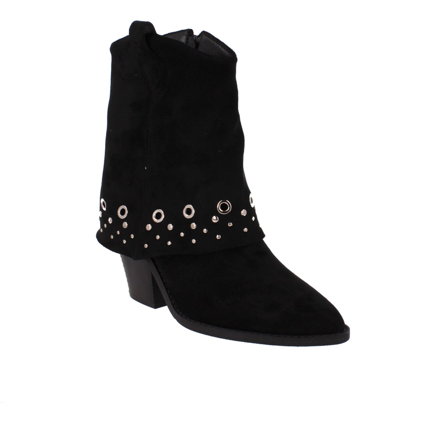 Bota de Vestir Trender color Negro para Mujer