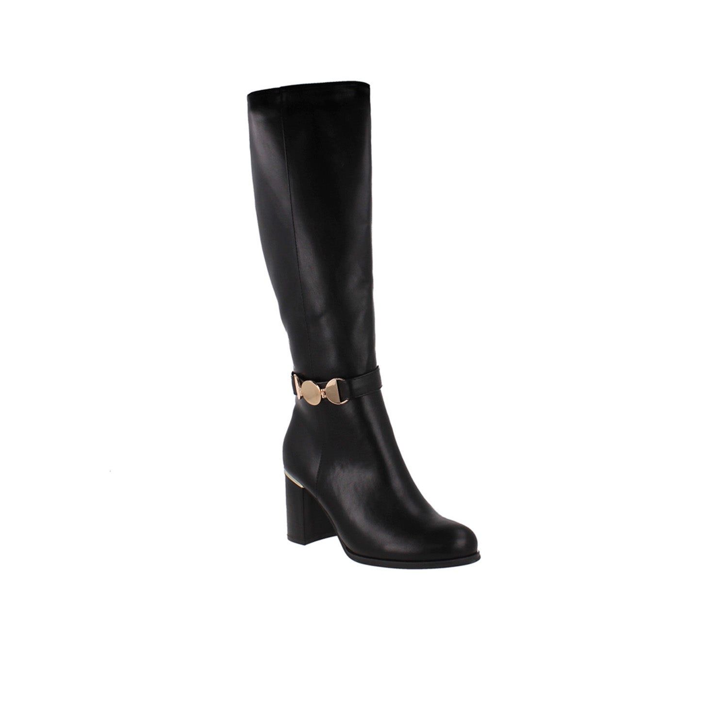 Bota de Vestir Trender color Negro para Mujer