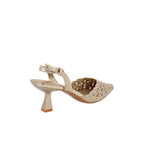 Zapatilla de Vestir Trender color Oro para Mujer