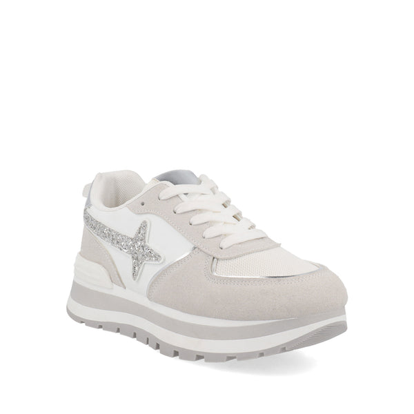 Tenis Casual Xberlin color Gris para Mujer