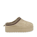 Pantufla Casual Trender color Khaki para Mujer