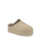 Pantufla Casual Trender color Khaki para Mujer