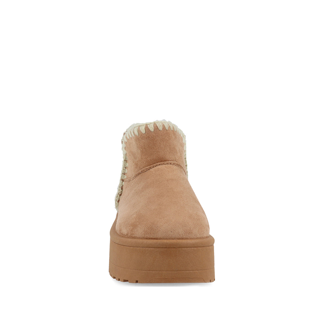 Botin Casual Trender color Taupe para Mujer