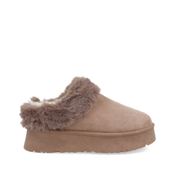 Pantufla Casual Trender color Khaki para Mujer