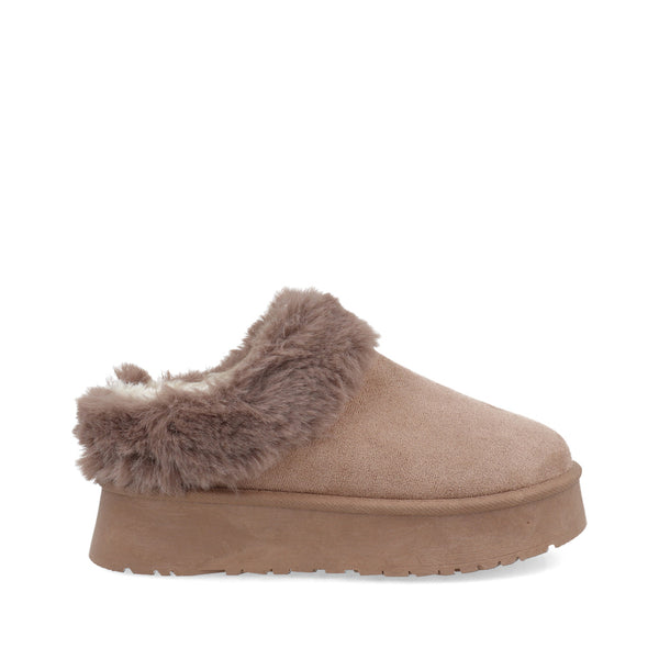 Pantufla Casual Trender color Khaki para Mujer
