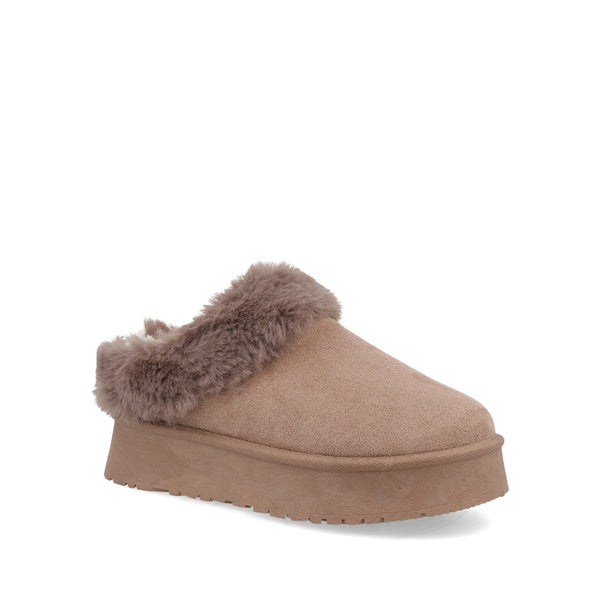 Pantufla Casual Trender color Khaki para Mujer