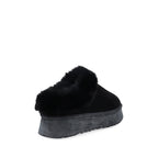 Pantufla Casual Trender color Negro para Mujer