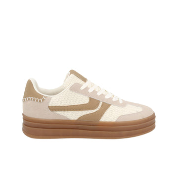 Tenis Urbano Trender color Beige para Mujer
