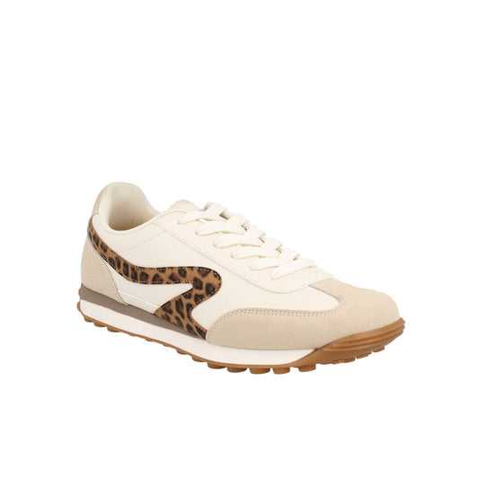 Tenis Urbano Trender color Latte para Mujer