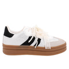 Tenis Urbano Trender color Blanco/Negro para Mujer