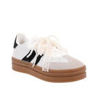 Tenis Urbano Trender color Blanco/Negro para Mujer