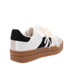 Tenis Urbano Trender color Blanco/Negro para Mujer