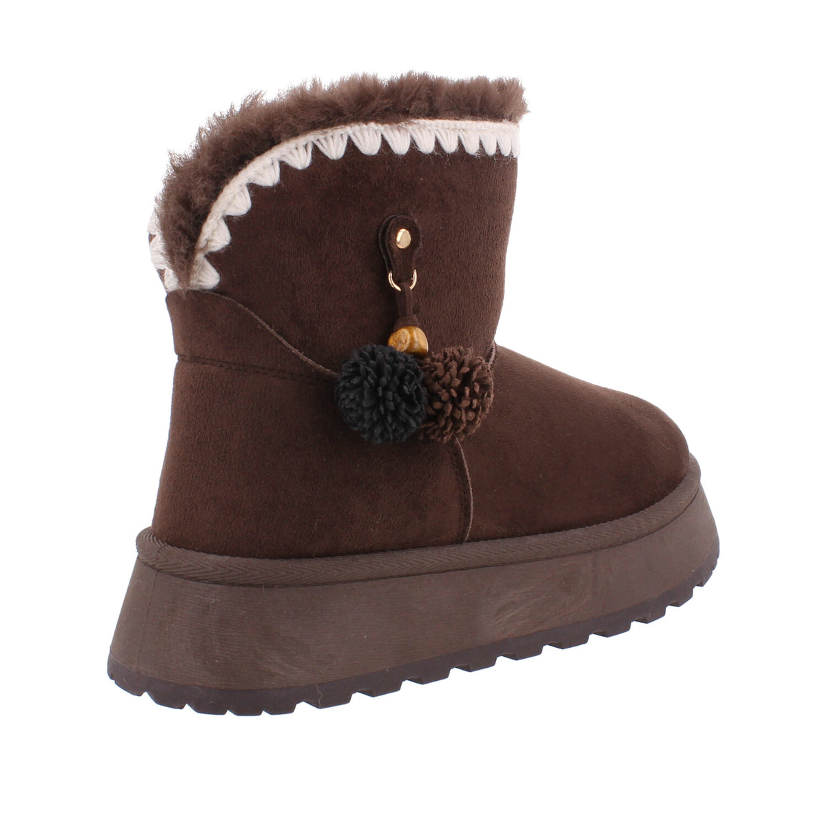 Bota Casual Trender color Cafe para Mujer