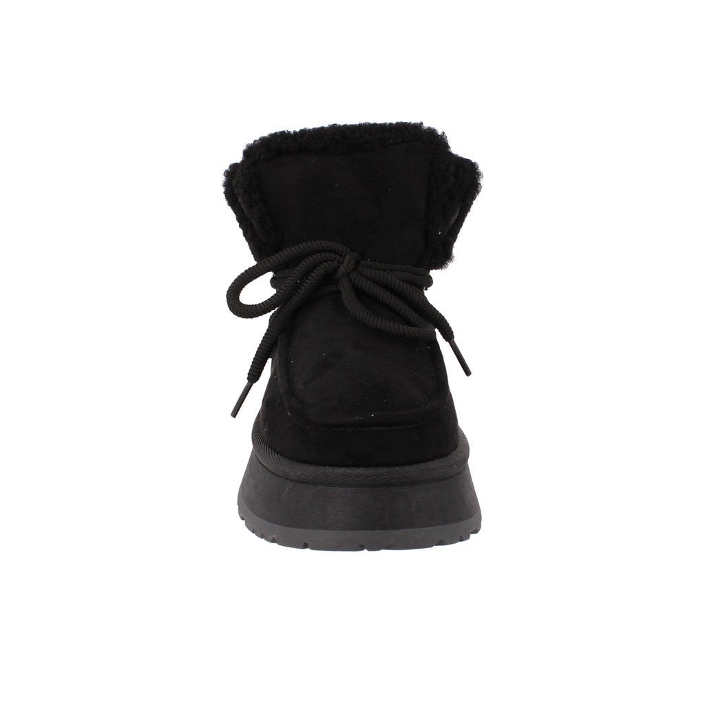 Bota Casual Trender color Negro para Mujer