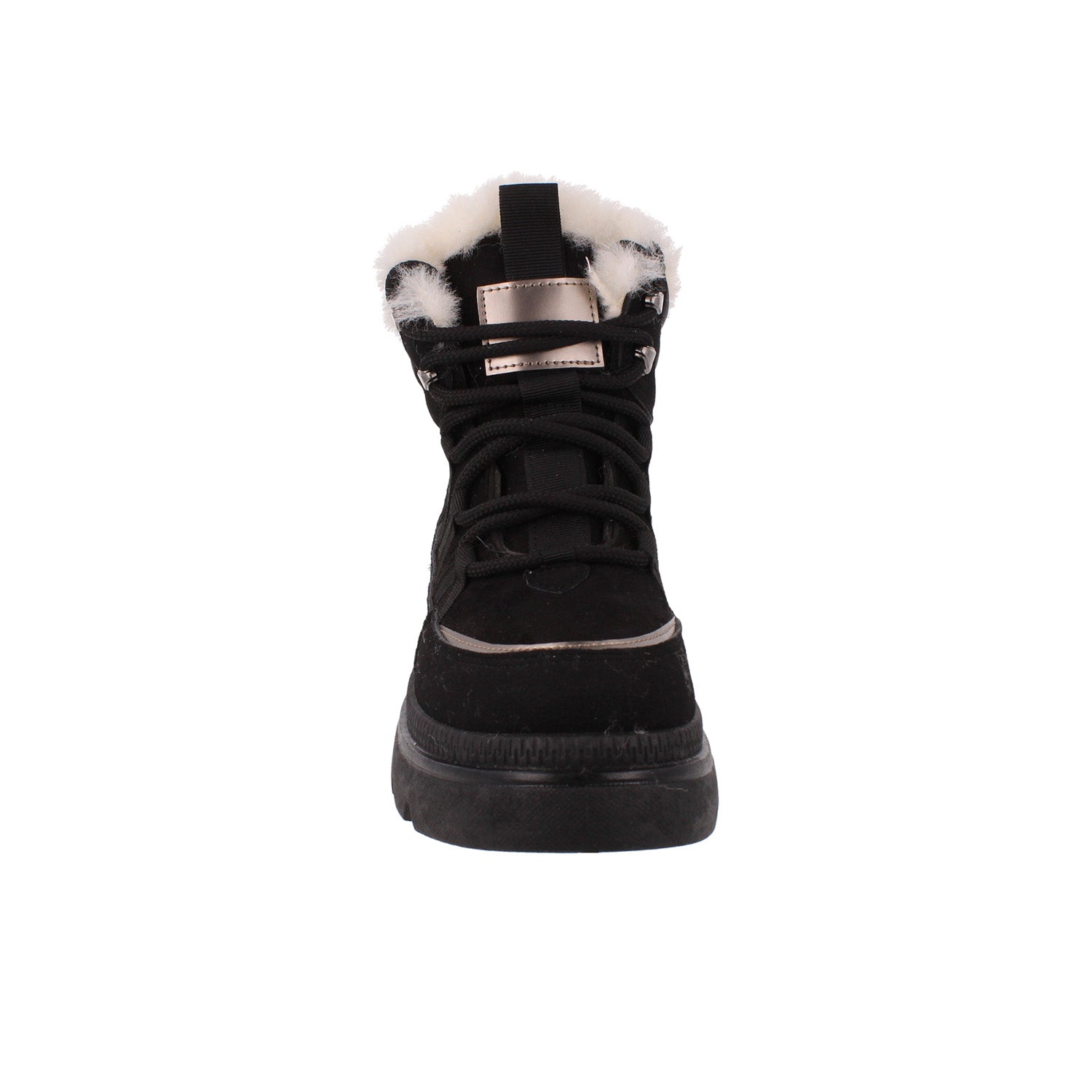 Bota Casual Trender color Negro para Mujer