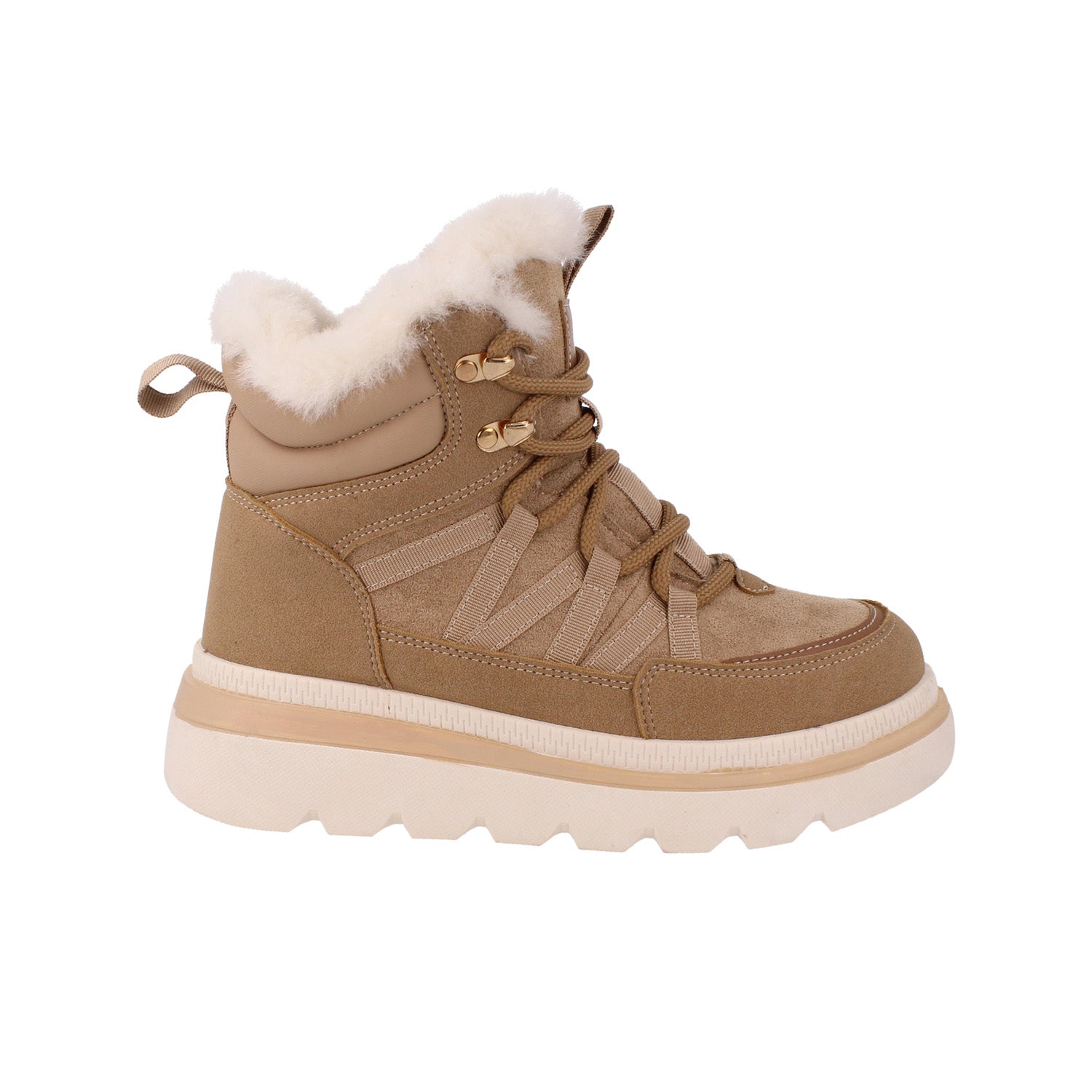 Bota Casual Trender color Camel para Mujer