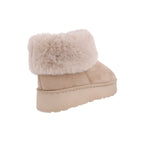 Bota Casual Trender color Beige para Mujer