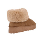 Bota Casual Trender color Camel para Mujer