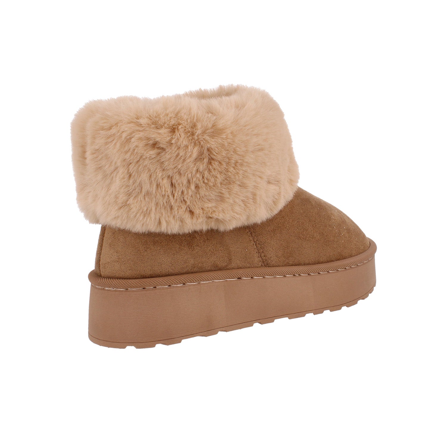 Bota Casual Trender color Camel para Mujer