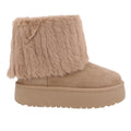 Bota Casual Trender color Khaki para Mujer