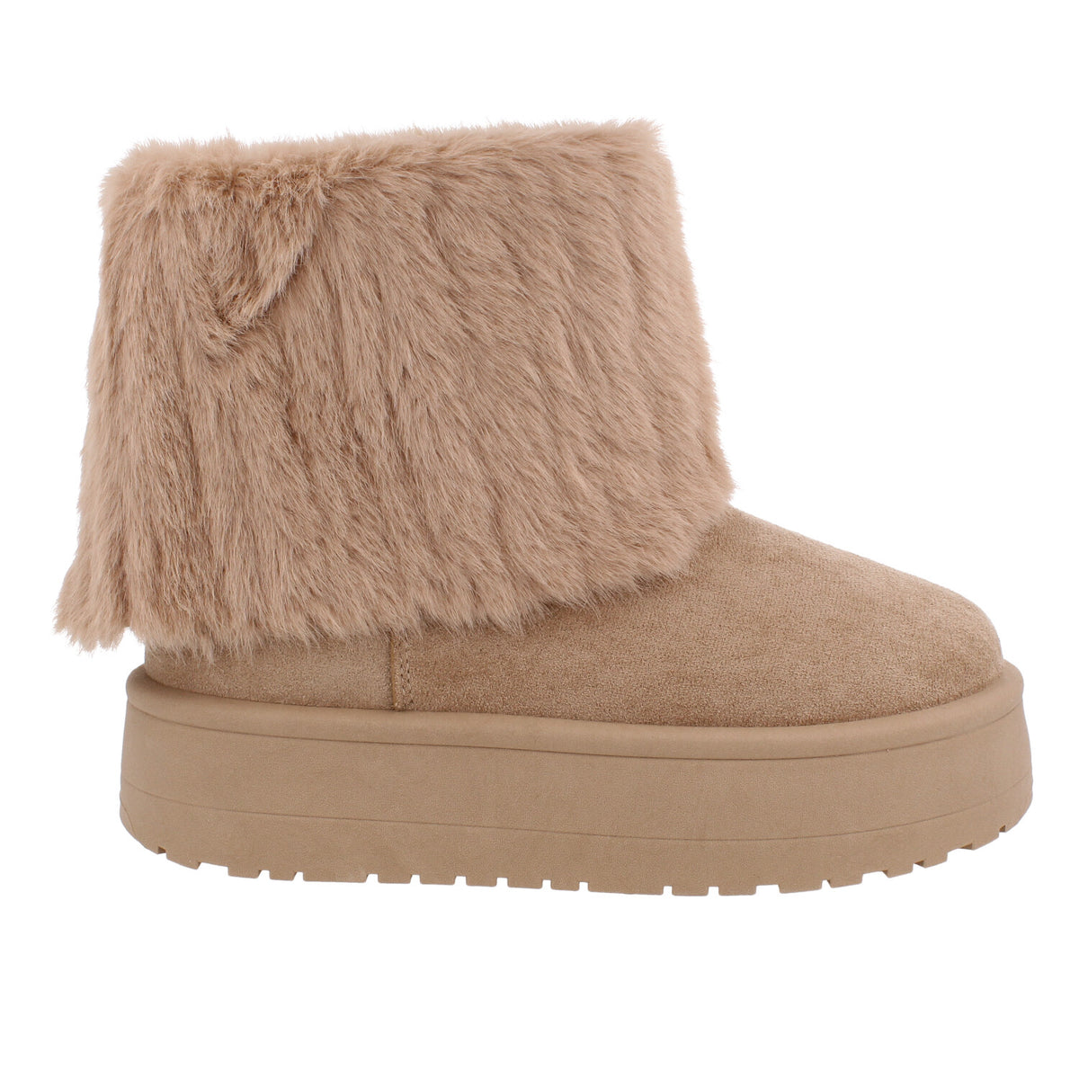 Bota Casual Trender color Khaki para Mujer