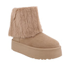 Bota Casual Trender color Khaki para Mujer