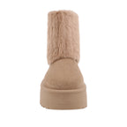 Bota Casual Trender color Khaki para Mujer