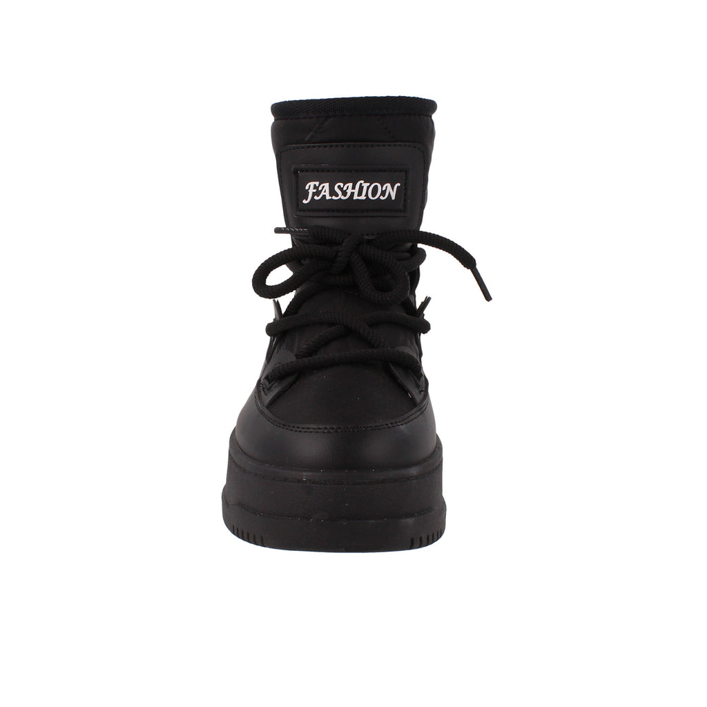 Bota Casual Trender color Negro para Mujer