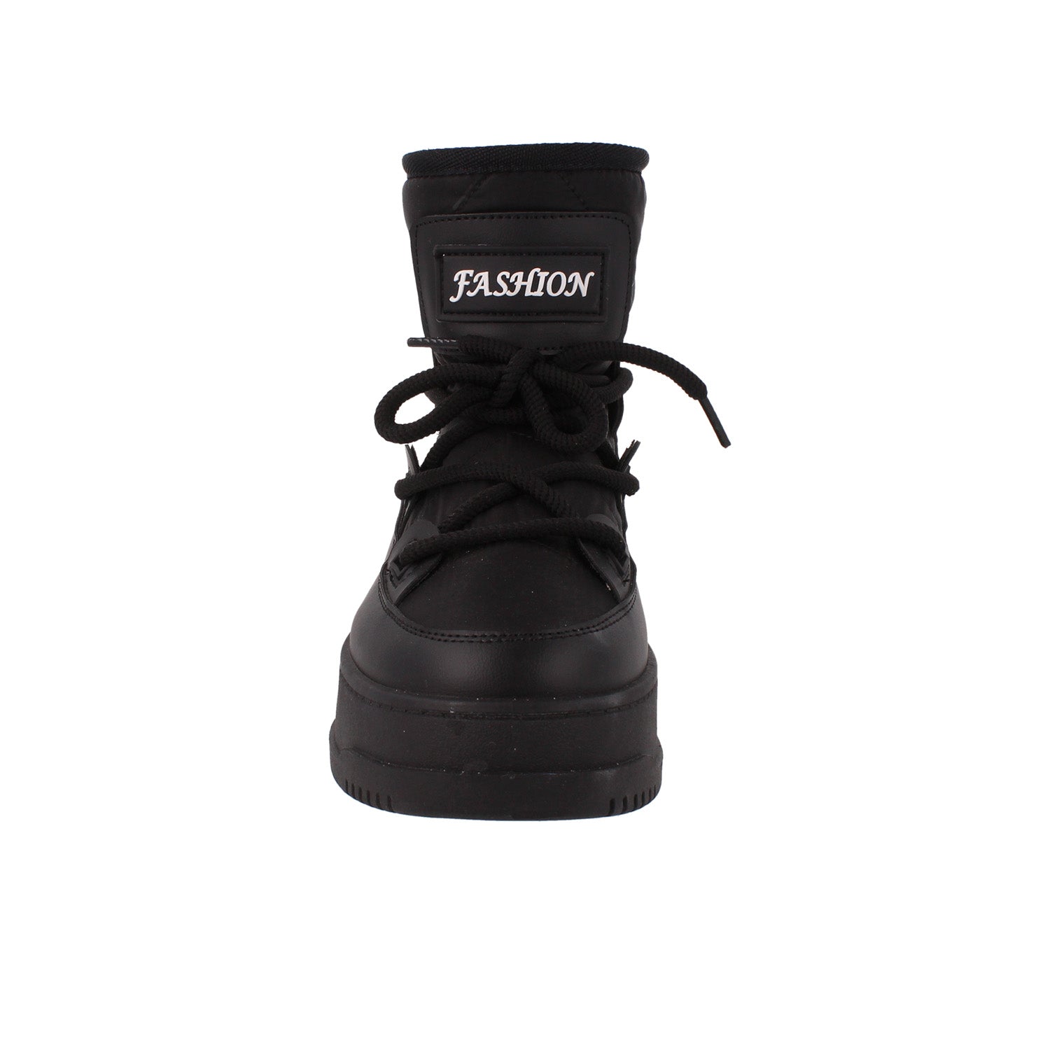 Bota Casual Trender color Negro para Mujer