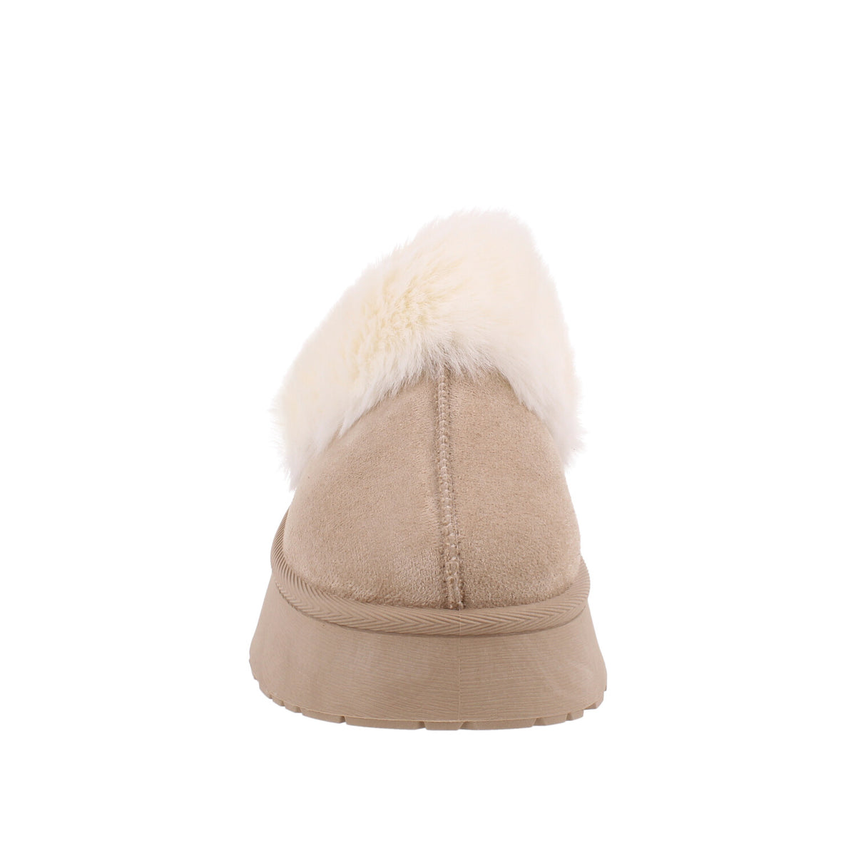 Pantufla Casual Trender color Beige para Mujer