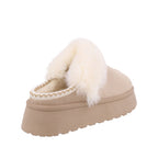 Pantufla Casual Trender color Beige para Mujer