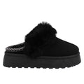 Pantufla Casual Trender color Negro para Mujer