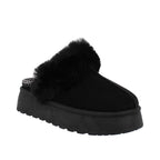 Pantufla Casual Trender color Negro para Mujer