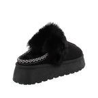 Pantufla Casual Trender color Negro para Mujer